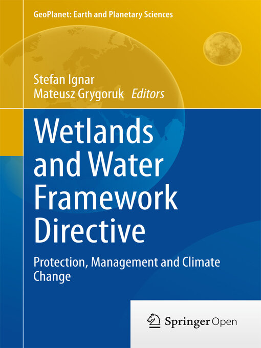 Title details for Wetlands and Water Framework Directive by Stefan Ignar - Available